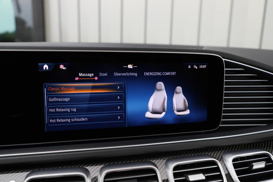 Mercedes-Benz GLE 63 S AMG 4MATIC+ | 612PK | Luchtvering | Massage | Carbon | Head-up | Keyles-go | Sfeerverlichting | Burmester | Stuurwielverw. Mercedes-Benz GLE 63 S AMG 4MATIC+ | 612PK | Luchtvering | Massage | Carbon | Head-up | Keyles-go | Sfeerverlichting | Burmester | Stuurwielverw.