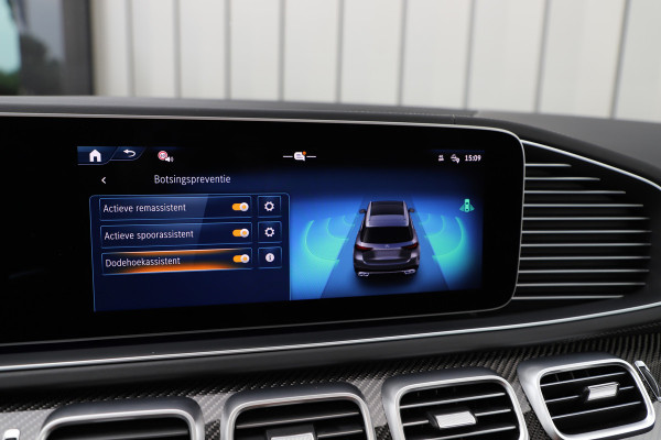 Mercedes-Benz GLE 63 S AMG 4MATIC+ | 612PK | Luchtvering | Massage | Carbon | Head-up | Keyles-go | Sfeerverlichting | Burmester | Stuurwielverw. Mercedes-Benz GLE 63 S AMG 4MATIC+ | 612PK | Luchtvering | Massage | Carbon | Head-up | Keyles-go | Sfeerverlichting | Burmester | Stuurwielverw.