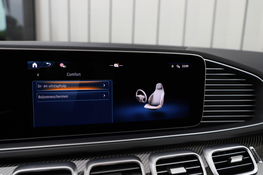 Mercedes-Benz GLE 63 S AMG 4MATIC+ | 612PK | Luchtvering | Massage | Carbon | Head-up | Keyles-go | Sfeerverlichting | Burmester | Stuurwielverw. Mercedes-Benz GLE 63 S AMG 4MATIC+ | 612PK | Luchtvering | Massage | Carbon | Head-up | Keyles-go | Sfeerverlichting | Burmester | Stuurwielverw.