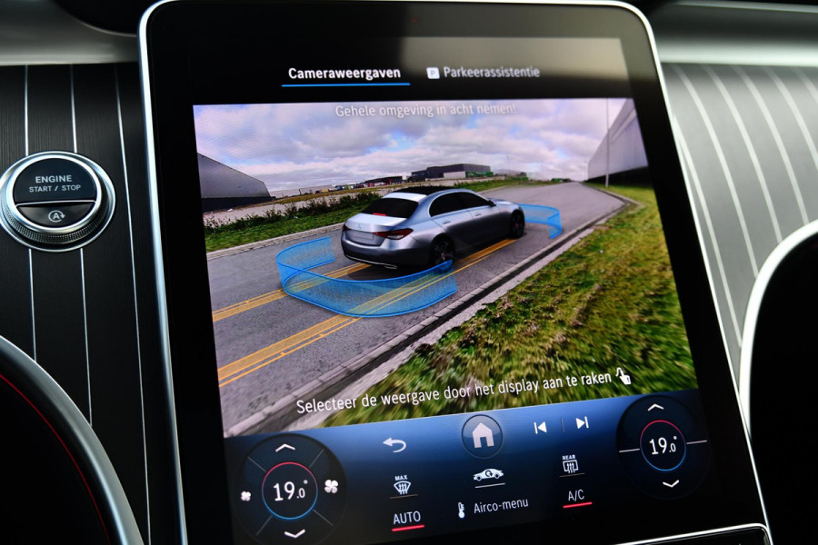 Mercedes-Benz C-Klasse 180 AMG Night ed. Pano, Memory, 360, Dodeh, Sfeer, CarPlay!