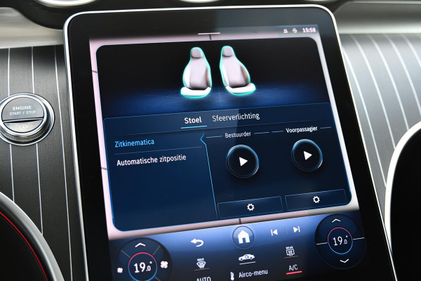 Mercedes-Benz C-Klasse 180 AMG Night ed. Pano, Memory, 360, Dodeh, Sfeer, CarPlay!