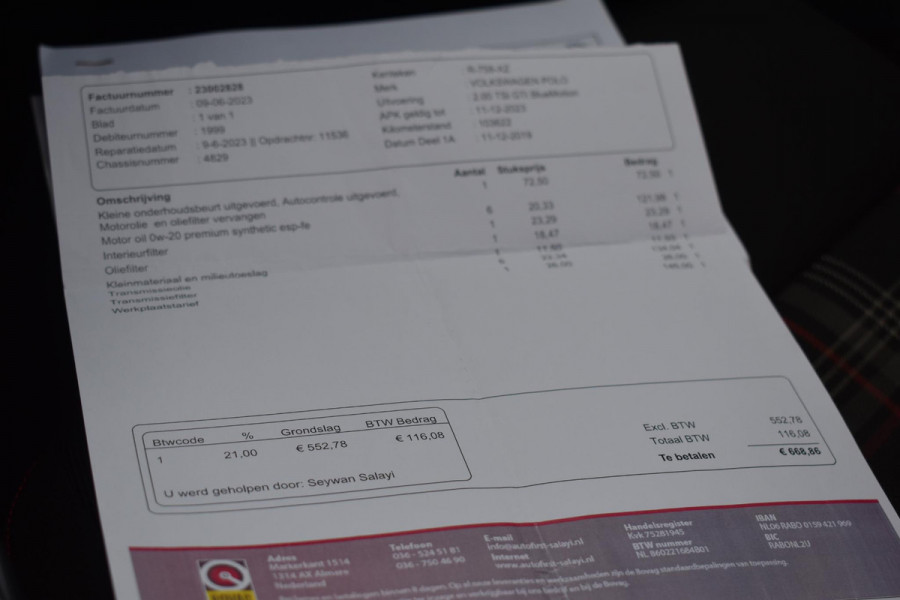 Volkswagen Polo 2.0 TSI GTI Pano DSG Virtual Stoelvw Volkswagen Polo 2.0 TSI GTI Pano DSG Virtual Stoelvw