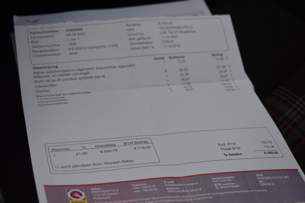 Volkswagen Polo 2.0 TSI GTI Pano DSG Virtual Stoelvw Volkswagen Polo 2.0 TSI GTI Pano DSG Virtual Stoelvw