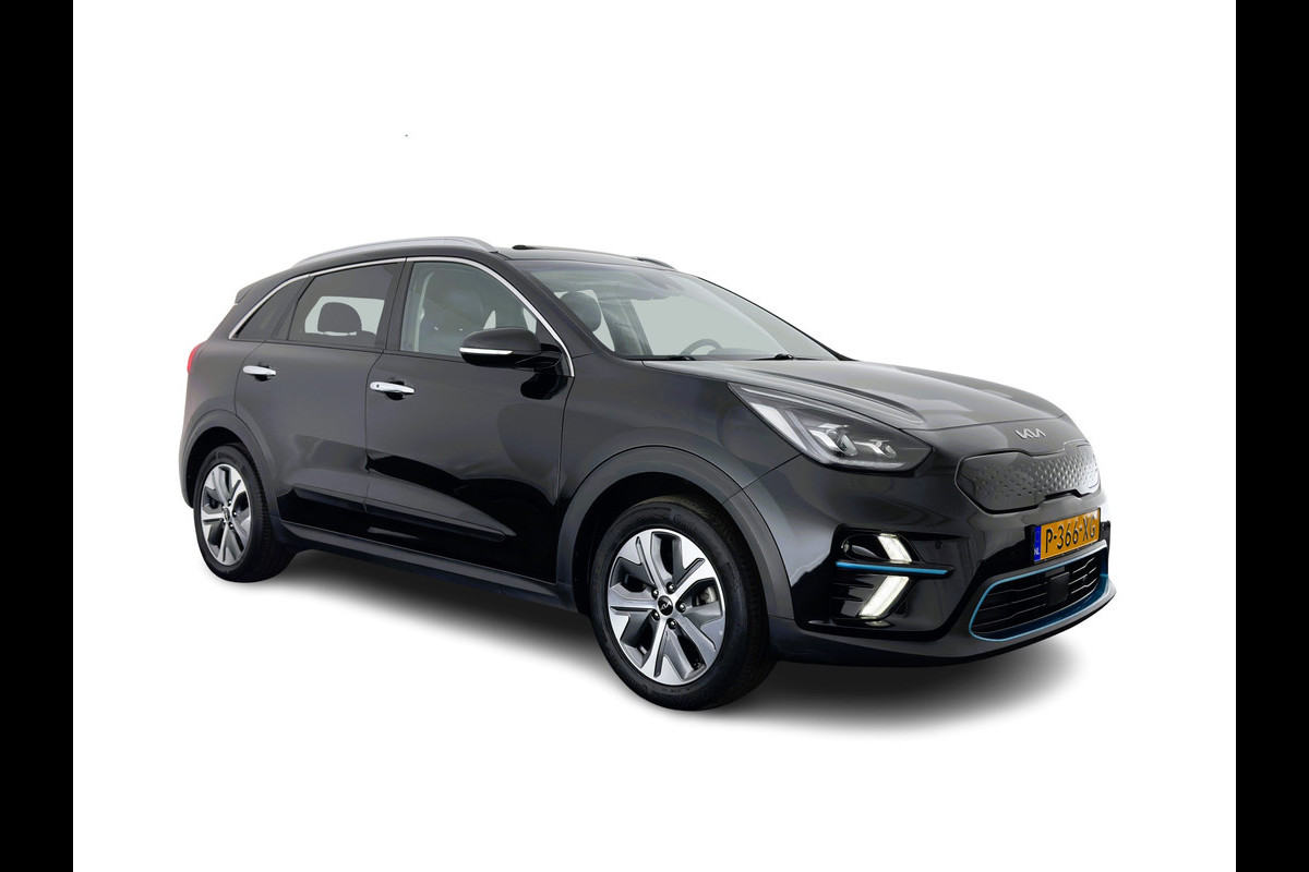 Kia e-Niro ExecutiveLine 64 kWh [ 3-Fase ] {SOH-100%} (INCL-BTW) Aut. *PANO | LUXURY-LEATHER | JBL-AUDIO | FULL-LED | NAVI-FULLMAP | DAB | ADAPTIVE-CRUISE | CAMERA | MEMORY-PACK | LANE-ASSIST | CCS-FASTLOADER | KEYLESS | DIGI-COCKPIT | 17"ALU*