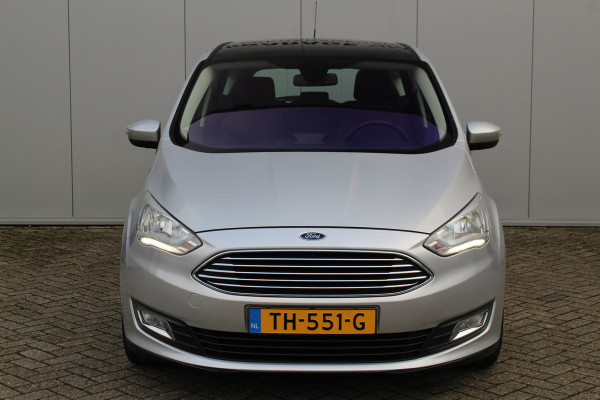 Ford C-MAX 1.0-125pk Titanium. Nette en goed onderhouden hoogzitter ! Volautm. airco dual, panoramadak, parkeersensoren, metallic lak,  telefoonvoorb., navigatie, LM wielen, Ford C-MAX 1.0-125pk Titanium. Nette en goed onderhouden hoogzitter ! Volautm. airco dual, panoramadak, parkeersensoren, metallic lak,  telefoonvoorb., navigatie, LM wielen,