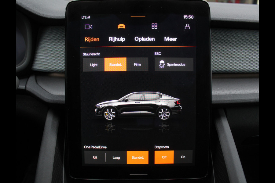 Polestar 2 Long Range Dual Motor Launch Edition 78kWh PANO | CARPLAY | LMV20 | ELECTRHAAK | 360CAMERA | STOELVERW | LED | PANODAK | WIFI