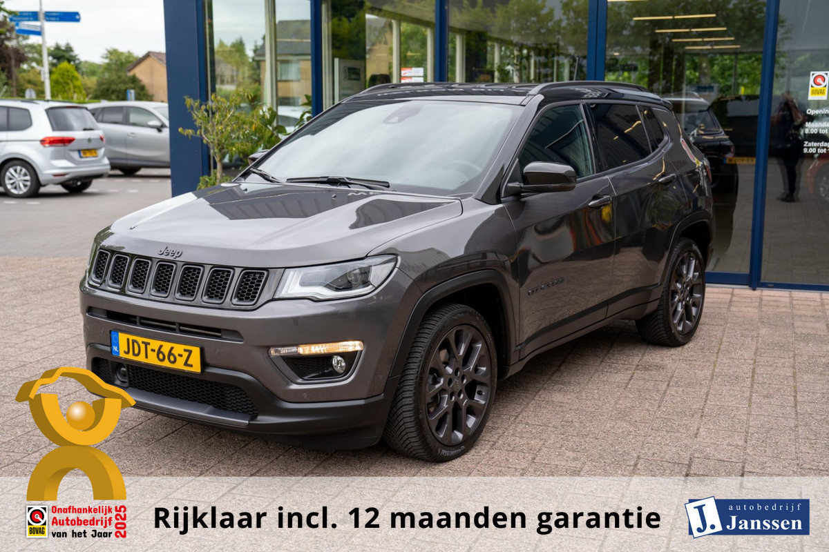 Jeep Compass 1.3T Limited | Prijs rijklaar incl. 12 mnd garantie | Navi Leder Stoel/stuurverw Camera Jeep Compass 1.3T Limited | Prijs rijklaar incl. 12 mnd garantie | Navi Leder Stoel/stuurverw Camera