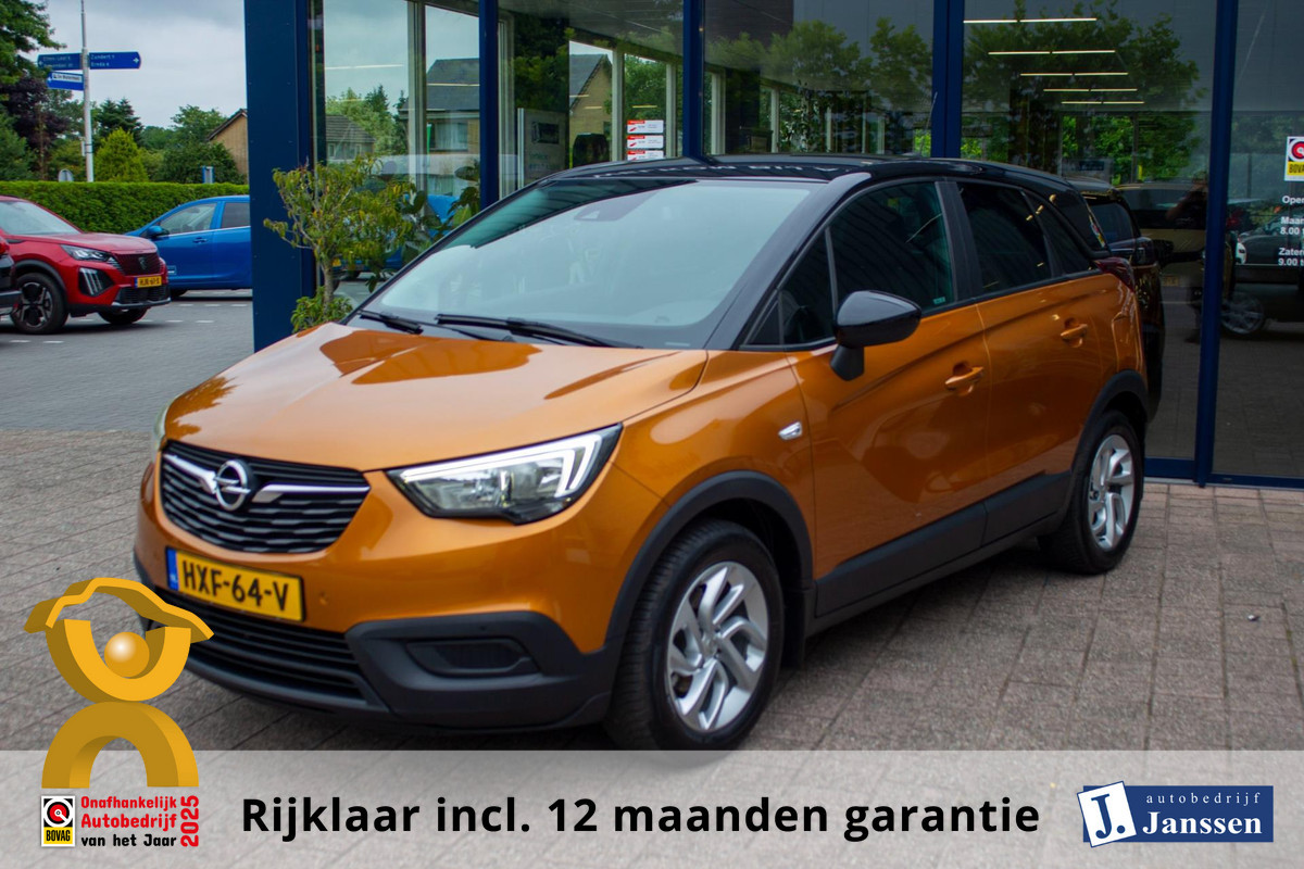 Opel Crossland X 1.2 Selection | Prijs rijklaar incl. 12 mnd garantie | Carplay PDC Bluetooth LMV Airco Stoel en stuur verwarming Opel Crossland X 1.2 Selection | Prijs rijklaar incl. 12 mnd garantie | Carplay PDC Bluetooth LMV Airco Stoel en stuur verwarming