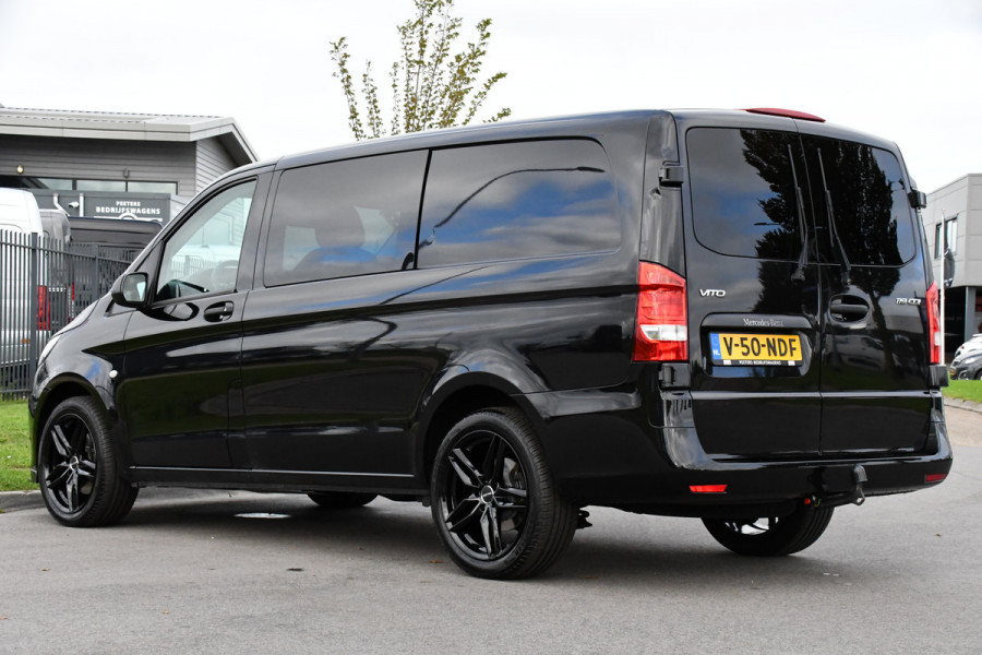 Mercedes-Benz Vito 119 CDI L2 DC Black Edition Camera, Cruise, LED, Carplay, Automaat, Stoelverwarming, 190pk, Trekhaak, Uniek! Mercedes-Benz Vito 119 CDI L2 DC Black Edition Camera, Cruise, LED, Carplay, Automaat, Stoelverwarming, 190pk, Trekhaak, Uniek!
