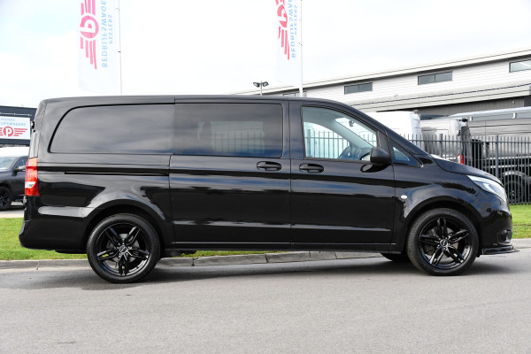 Mercedes-Benz Vito 119 CDI L2 DC Black Edition Camera, Cruise, LED, Carplay, Automaat, Stoelverwarming, 190pk, Trekhaak, Uniek! Mercedes-Benz Vito 119 CDI L2 DC Black Edition Camera, Cruise, LED, Carplay, Automaat, Stoelverwarming, 190pk, Trekhaak, Uniek!