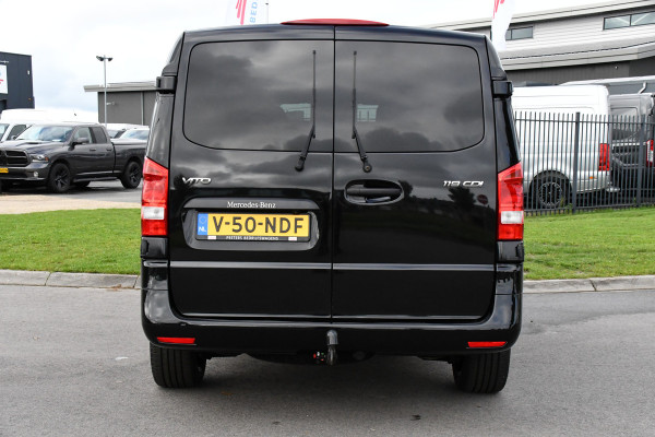 Mercedes-Benz Vito 119 CDI L2 DC Black Edition Camera, Cruise, LED, Carplay, Automaat, Stoelverwarming, 190pk, Trekhaak, Uniek! Mercedes-Benz Vito 119 CDI L2 DC Black Edition Camera, Cruise, LED, Carplay, Automaat, Stoelverwarming, 190pk, Trekhaak, Uniek!
