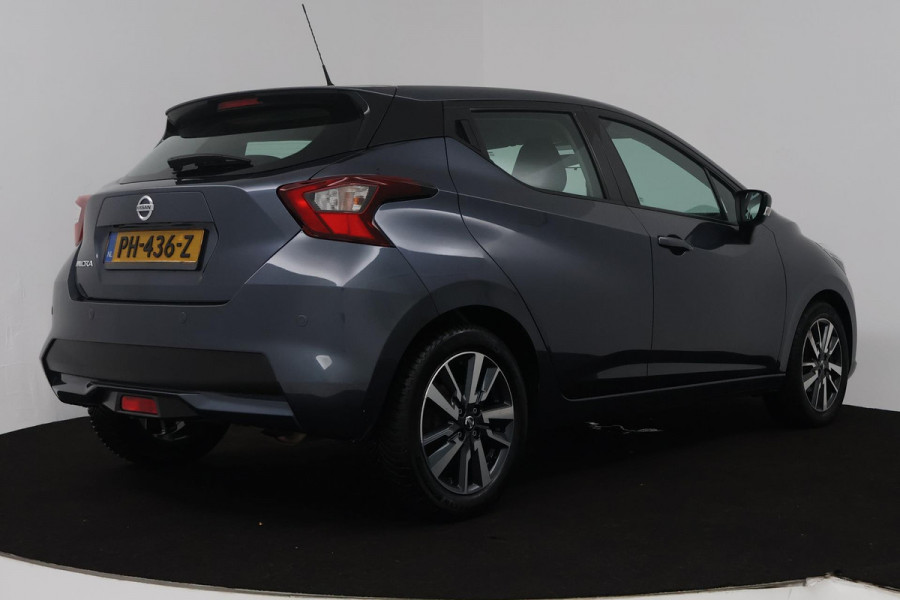 Nissan Micra 1.0L Acenta (PARKEERSENSOREN, ACHTERUITRIJCAMERA, CRUISE CONTROL, NAVIGATIE, BOSE AUDIO, GOED ONDERHOUDEN) Nissan Micra 1.0L Acenta (PARKEERSENSOREN, ACHTERUITRIJCAMERA, CRUISE CONTROL, NAVIGATIE, BOSE AUDIO, GOED ONDERHOUDEN)