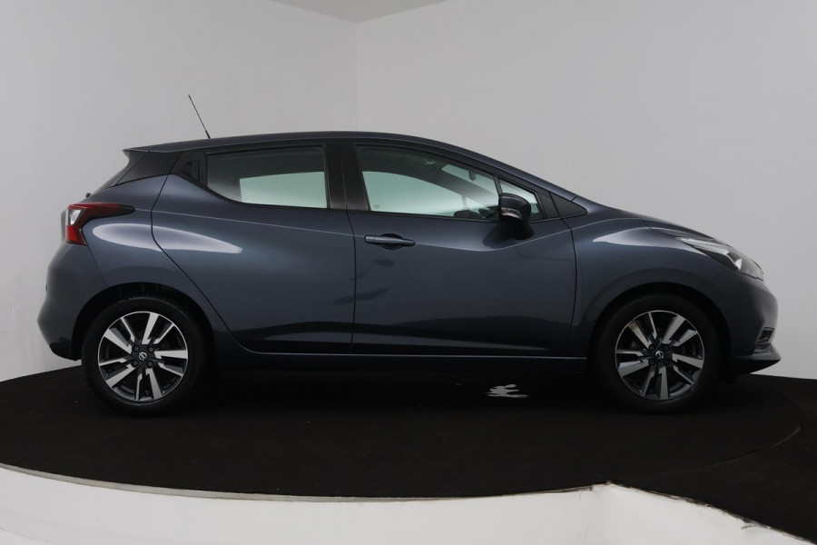Nissan Micra 1.0L Acenta (PARKEERSENSOREN, ACHTERUITRIJCAMERA, CRUISE CONTROL, NAVIGATIE, BOSE AUDIO, GOED ONDERHOUDEN) Nissan Micra 1.0L Acenta (PARKEERSENSOREN, ACHTERUITRIJCAMERA, CRUISE CONTROL, NAVIGATIE, BOSE AUDIO, GOED ONDERHOUDEN)