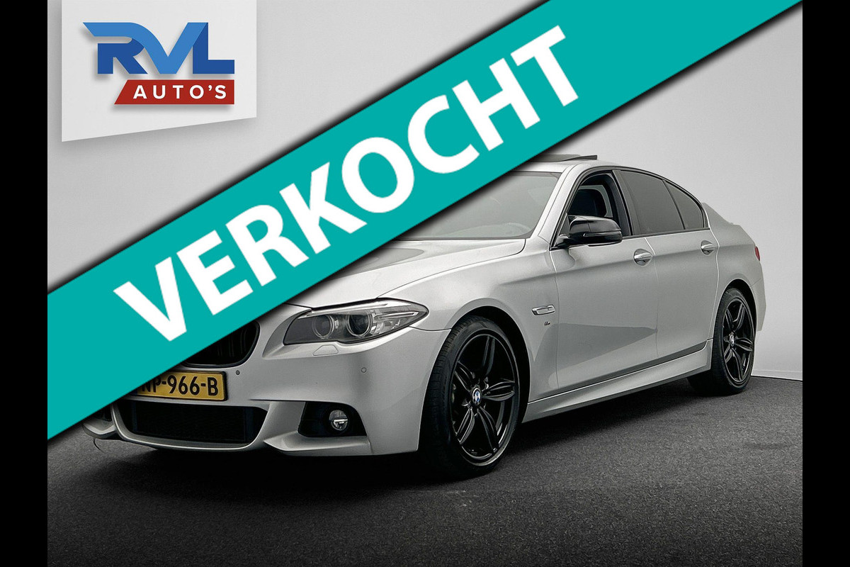 BMW 5 Serie 520i M Sport Edition Origineel NL Pano/dak Leder Stoelverwarming BMW 5 Serie 520i M Sport Edition Origineel NL Pano/dak Leder Stoelverwarming