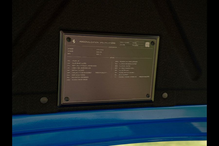 Ferrari Portofino | Atelier Car | Blu Corsa | Daytona Seats | Carbon Driver Zone Ferrari Portofino | Atelier Car | Blu Corsa | Daytona Seats | Carbon Driver Zone