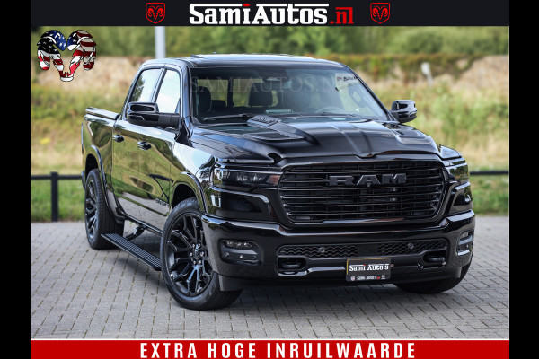 Dodge Ram 1500 Night Premium | Full Option | De Meest Luxe Pick-Up in zijn Klasse | Comfortabele Dubbele Cabine met Royale 5 Zitplaatsen | BPM vrij | Nu Leverbaar uit Voorraad | Voorraad Nr 2285 - 7648