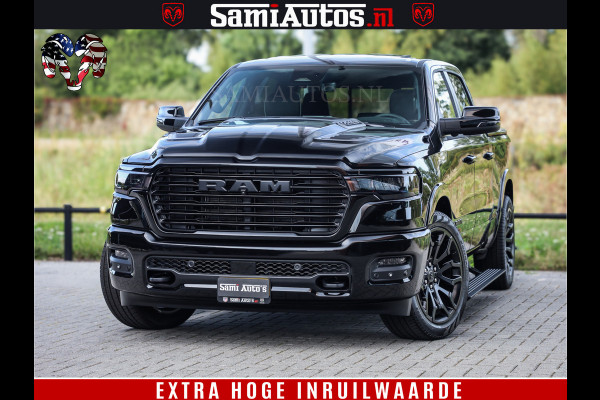 Dodge Ram 1500 Night Premium | Full Option | De Meest Luxe Pick-Up in zijn Klasse | Comfortabele Dubbele Cabine met Royale 5 Zitplaatsen | BPM vrij | Nu Leverbaar uit Voorraad | Voorraad Nr 2285 - 7648