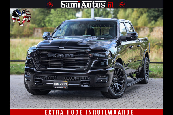 Dodge Ram 1500 Night Premium | Full Option | De Meest Luxe Pick-Up in zijn Klasse | Comfortabele Dubbele Cabine met Royale 5 Zitplaatsen | BPM vrij | Nu Leverbaar uit Voorraad | Voorraad Nr 2285 - 7648