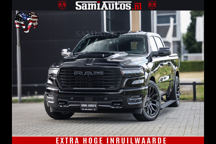 Dodge Ram 1500 Night Premium | Full Option | De Meest Luxe Pick-Up in zijn Klasse | Comfortabele Dubbele Cabine met Royale 5 Zitplaatsen | BPM vrij | Nu Leverbaar uit Voorraad | Voorraad Nr 2285 - 7648