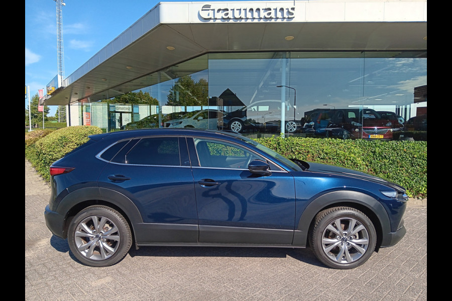 Mazda CX-30 2.0 e-SkyActiv M Hybrid 150PK Luxury AUTOMAAT, Leder, Navi, Clima, Head-up, etc. incl. 12 MND BOVAGGARANTIE Mazda CX-30 2.0 e-SkyActiv M Hybrid 150PK Luxury AUTOMAAT, Leder, Navi, Clima, Head-up, etc. incl. 12 MND BOVAGGARANTIE