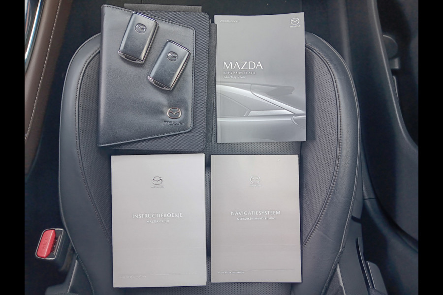 Mazda CX-30 2.0 e-SkyActiv M Hybrid 150PK Luxury AUTOMAAT, Leder, Navi, Clima, Head-up, etc. incl. 12 MND BOVAGGARANTIE Mazda CX-30 2.0 e-SkyActiv M Hybrid 150PK Luxury AUTOMAAT, Leder, Navi, Clima, Head-up, etc. incl. 12 MND BOVAGGARANTIE