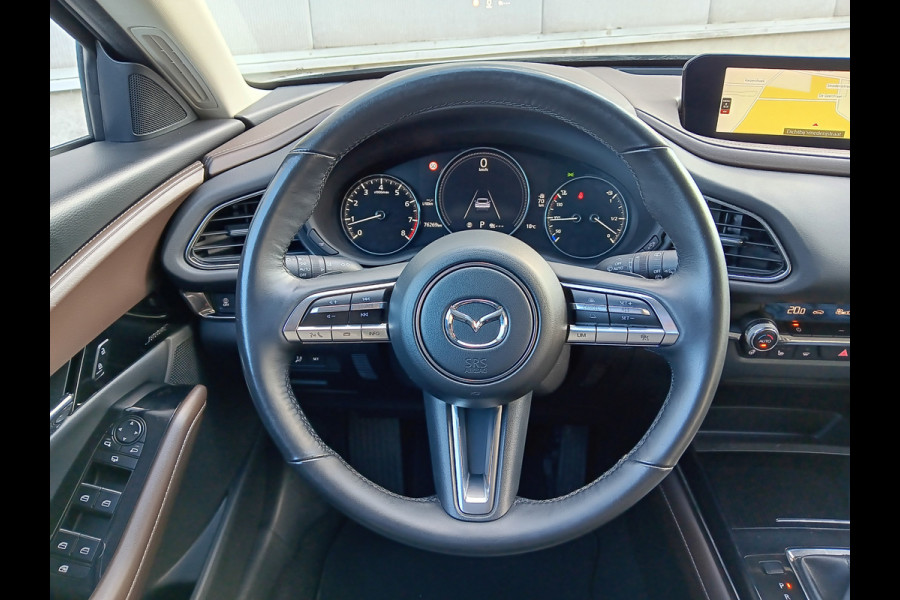 Mazda CX-30 2.0 e-SkyActiv M Hybrid 150PK Luxury AUTOMAAT, Leder, Navi, Clima, Head-up, etc. incl. 12 MND BOVAGGARANTIE Mazda CX-30 2.0 e-SkyActiv M Hybrid 150PK Luxury AUTOMAAT, Leder, Navi, Clima, Head-up, etc. incl. 12 MND BOVAGGARANTIE