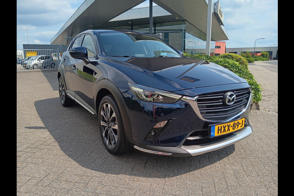 Mazda CX-3 2.0 SkyActiv-G 120 GT-M Line AUTOMAAT, Navi, Clima, Head-up, 18" etc. incl. 12 MND BOVAGGARANTIE