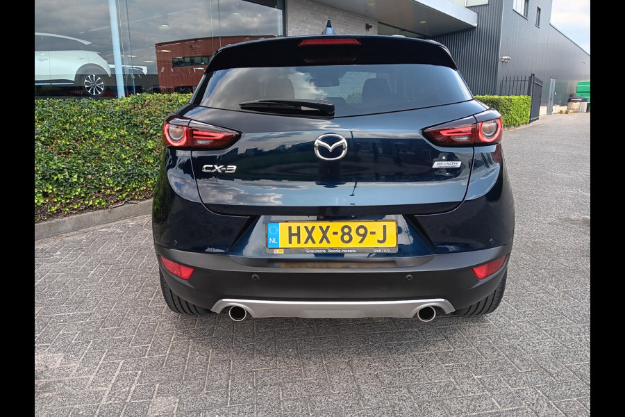 Mazda CX-3 2.0 SkyActiv-G 120 GT-M Line AUTOMAAT, Navi, Clima, Head-up, 18" etc. incl. 12 MND BOVAGGARANTIE