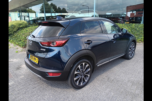 Mazda CX-3 2.0 SkyActiv-G 120 GT-M Line AUTOMAAT, Navi, Clima, Head-up, 18" etc. incl. 12 MND BOVAGGARANTIE