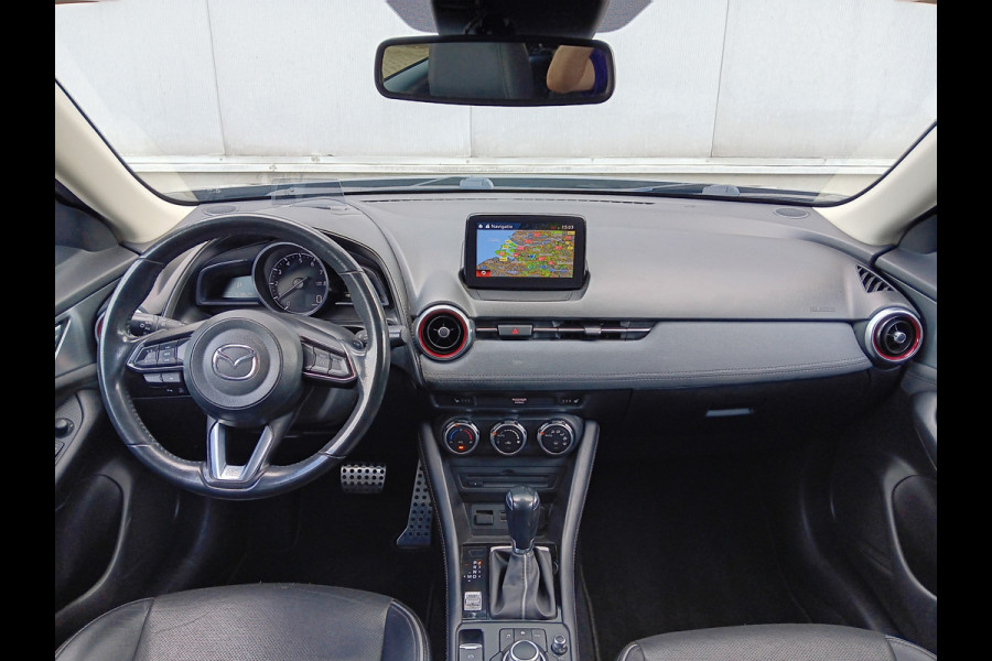 Mazda CX-3 2.0 SkyActiv-G 120 GT-M Line AUTOMAAT, Navi, Clima, Head-up, 18" etc. incl. 12 MND BOVAGGARANTIE