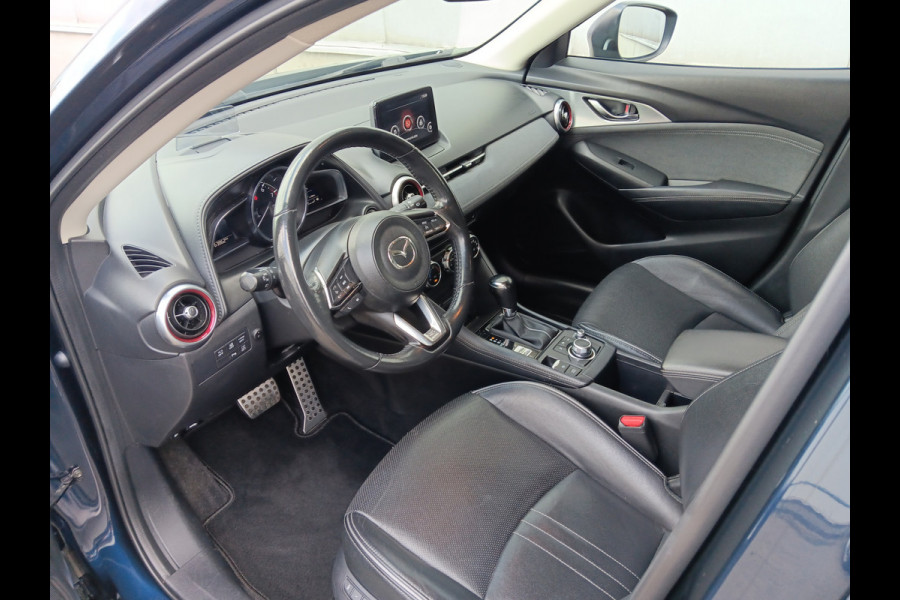 Mazda CX-3 2.0 SkyActiv-G 120 GT-M Line AUTOMAAT, Navi, Clima, Head-up, 18" etc. incl. 12 MND BOVAGGARANTIE