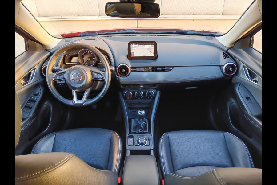 Mazda CX-3 2.0 SkyActiv-G 120 GT-M Line, Leder, Navi, Clima, Head-up, etc. incl. 12 MND BOVAGGARANTIE Mazda CX-3 2.0 SkyActiv-G 120 GT-M Line, Leder, Navi, Clima, Head-up, etc. incl. 12 MND BOVAGGARANTIE