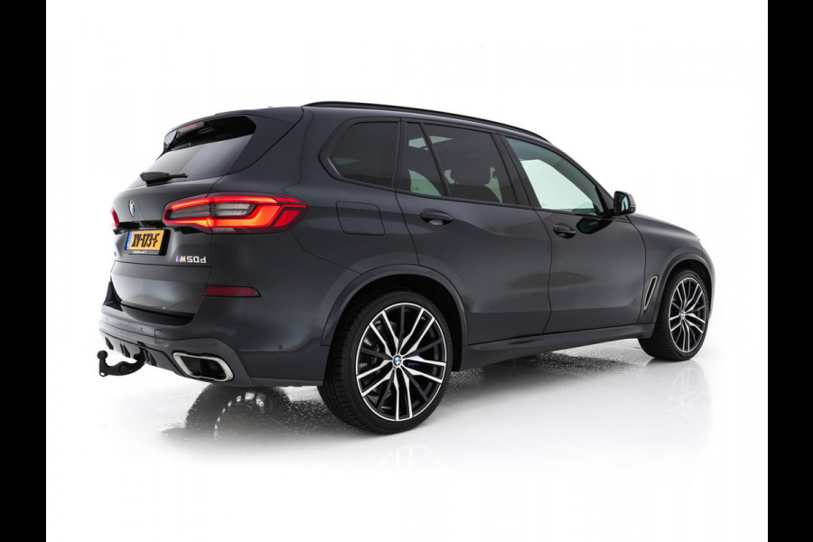BMW X5 M50d High Executive M-Sportpack Aut. *PANO | HEAD-UP | DESIGN-LEATHER | LASER-LIGHT | TOP-VIEW | HARMAN/KARDON | MEMORY-PACK | DIGI-COCKPIT | DAB+ | HEATED-COMFORTSEATS | NAVI-FULLMAP | KEYLESS | TOWBAR | 21''ALU*