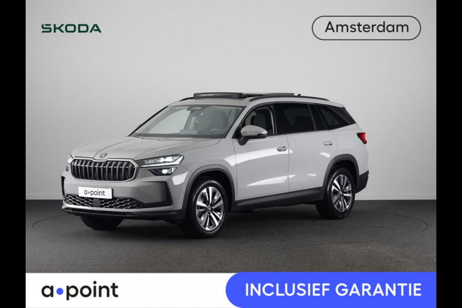 Škoda Kodiaq 1.5 TSI MHEV Business Edition 7p. 150 pk Automaat (DSG) | 7-Persoons | Panoramadak | Led Matrix | Trekhaak (wegklapbaar) | Adaptive Cruise | Dode hoek sensoren | Elek. stoel Škoda Kodiaq 1.5 TSI MHEV Business Edition 7p. 150 pk Automaat (DSG) | 7-Persoons | Panoramadak | Led Matrix | Trekhaak (wegklapbaar) | Adaptive Cruise | Dode hoek sensoren | Elek. stoel