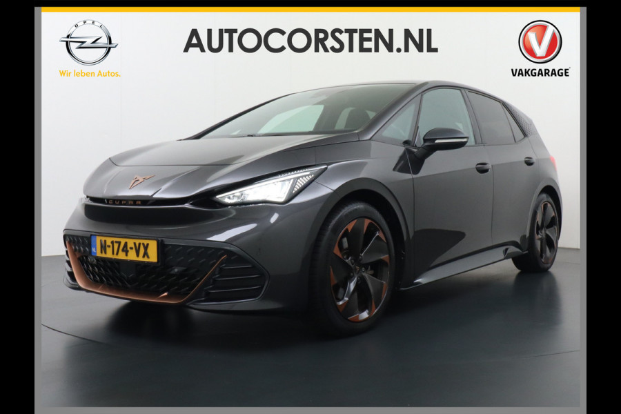 CUPRA Born Adrenaline One 62kWh 3 Fase 204PK SOH 92% Sport Stoelen+Verwarmd Apple Carplay Android Adap.Cruise Navi Camera 19" Pdc-a+v LED ParkAssist Ecc Keyless Advanced Front assist Sport-Onderstel Onlineservices Privacy Glas E-sound luidspr v e-call Led AEB Bots-Waarsch. ASR ESP Uitwijk-Assistent Verkeersbord-Detectie Origineel Nederlandse Auto thuis tot 11kwh laden! CUPRA Born Adrenaline One 62kWh 3 Fase 204PK SOH 92% Sport Stoelen+Verwarmd Apple Carplay Android Adap.Cruise Navi Camera 19" Pdc-a+v LED ParkAssist Ecc Keyless Advanced Front assist Sport-Onderstel Onlineservices Privacy Glas E-sound luidspr v e-call Led AEB Bots-Waarsch. ASR ESP Uitwijk-Assistent Verkeersbord-Detectie Origineel Nederlandse Auto thuis tot 11kwh laden!