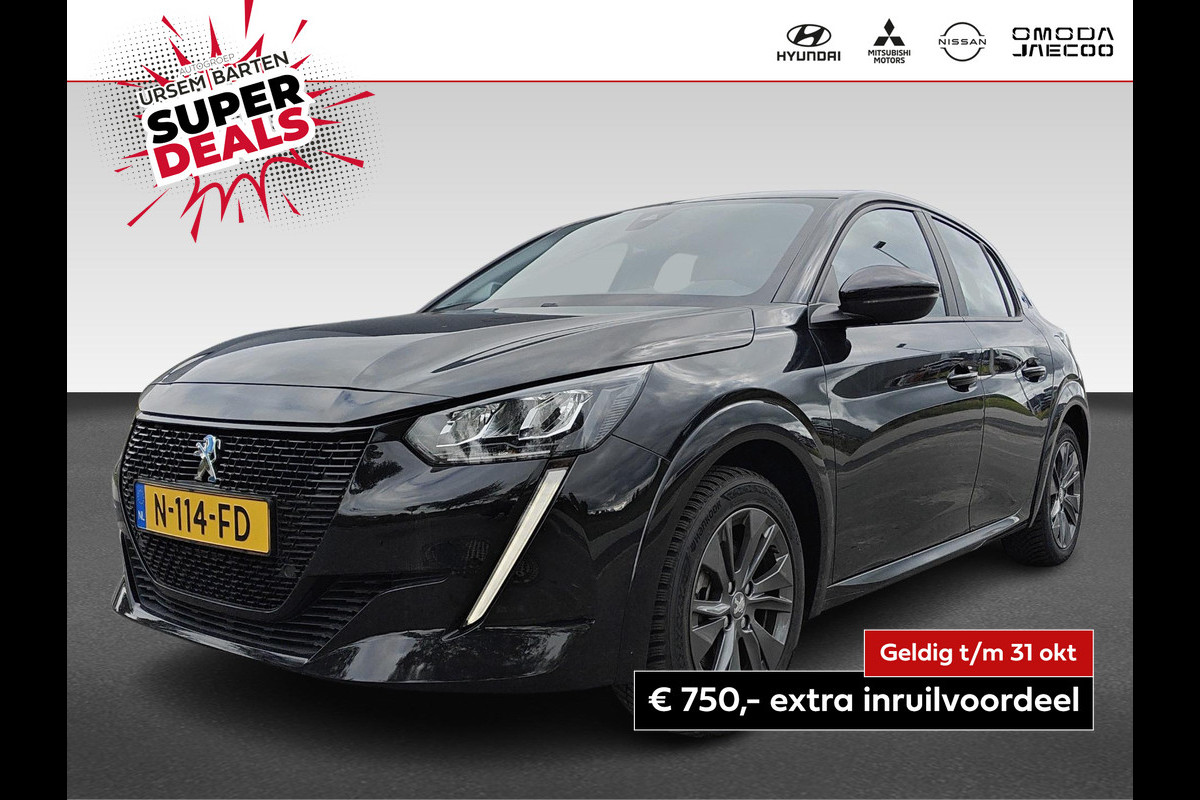 Peugeot e-208 EV Active Pack 50 kWh | Parkeersensoren | Carplay