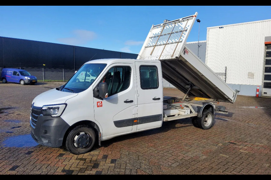Renault Master 165.35 DUBBELE CABINE - EURO 6 - DUBBELLUCHT KIPPER + TREKHAAK Renault Master 165.35 DUBBELE CABINE - EURO 6 - DUBBELLUCHT KIPPER + TREKHAAK