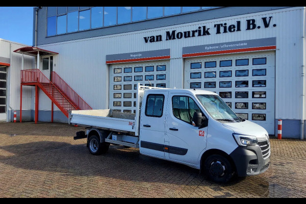 Renault Master 165.35 DUBBELE CABINE - EURO 6 - DUBBELLUCHT KIPPER + TREKHAAK Renault Master 165.35 DUBBELE CABINE - EURO 6 - DUBBELLUCHT KIPPER + TREKHAAK