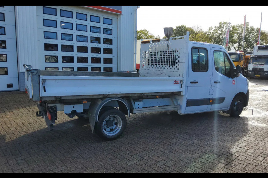 Renault Master 165.35 DUBBELE CABINE - EURO 6 - DUBBELLUCHT KIPPER + TREKHAAK Renault Master 165.35 DUBBELE CABINE - EURO 6 - DUBBELLUCHT KIPPER + TREKHAAK