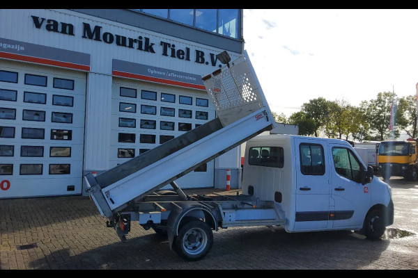 Renault Master 165.35 DUBBELE CABINE - EURO 6 - DUBBELLUCHT KIPPER + TREKHAAK Renault Master 165.35 DUBBELE CABINE - EURO 6 - DUBBELLUCHT KIPPER + TREKHAAK