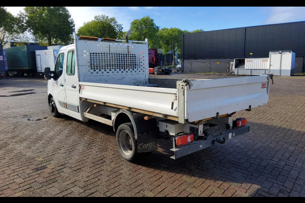 Renault Master 165.35 DUBBELE CABINE - EURO 6 - DUBBELLUCHT KIPPER + TREKHAAK Renault Master 165.35 DUBBELE CABINE - EURO 6 - DUBBELLUCHT KIPPER + TREKHAAK