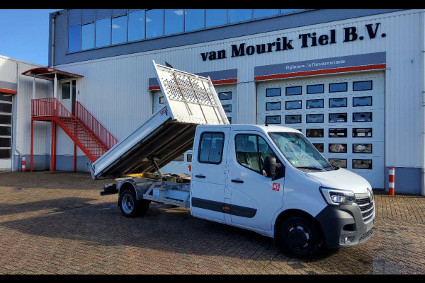 Renault Master 165.35 DUBBELE CABINE - EURO 6 - DUBBELLUCHT KIPPER + TREKHAAK Renault Master 165.35 DUBBELE CABINE - EURO 6 - DUBBELLUCHT KIPPER + TREKHAAK