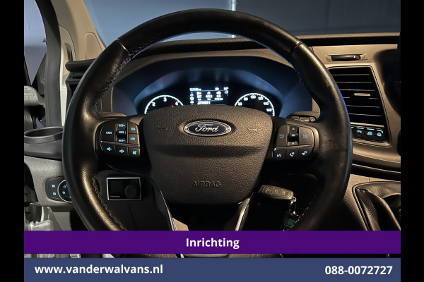 Ford Transit Custom 2.0 TDCI 131pk L1H1 Inrichting Euro6 Airco | Camera | Navigatie | Android Auto | LED | Cruisecontrol Stoelverwarming, Verwarmde voorruit, Parkeersensoren, Bijrijdersbank Ford Transit Custom 2.0 TDCI 131pk L1H1 Inrichting Euro6 Airco | Camera | Navigatie | Android Auto | LED | Cruisecontrol Stoelverwarming, Verwarmde voorruit, Parkeersensoren, Bijrijdersbank