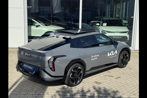 Kia EV4 Fastback GT-PlusLine 81.4 kWh Leverbaar in 2025 | Stoel en stuurverwarming | Geheugenfunctie bestuurdersstoel |