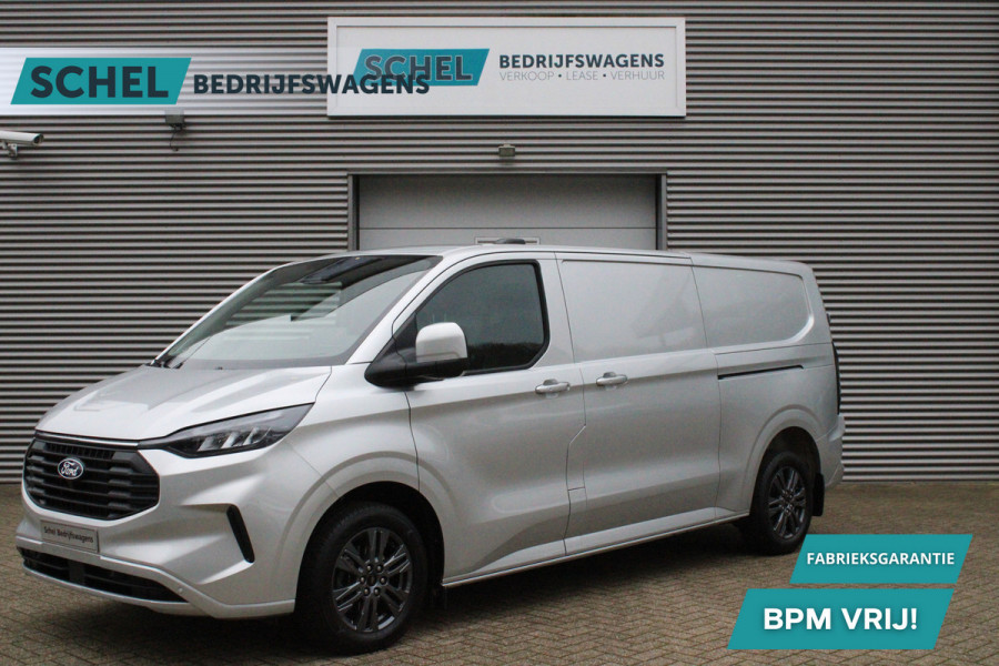 Ford Transit Custom 320 2.0 TDCI L2H1 Limited 170pk - 1+1 Stoelopstelling - 2x Schuifdeur - Adaptive Cruise - Verwarmd stuur - Blind spot - Navigati Ford Transit Custom 320 2.0 TDCI L2H1 Limited 170pk - 1+1 Stoelopstelling - 2x Schuifdeur - Adaptive Cruise - Verwarmd stuur - Blind spot - Navigati