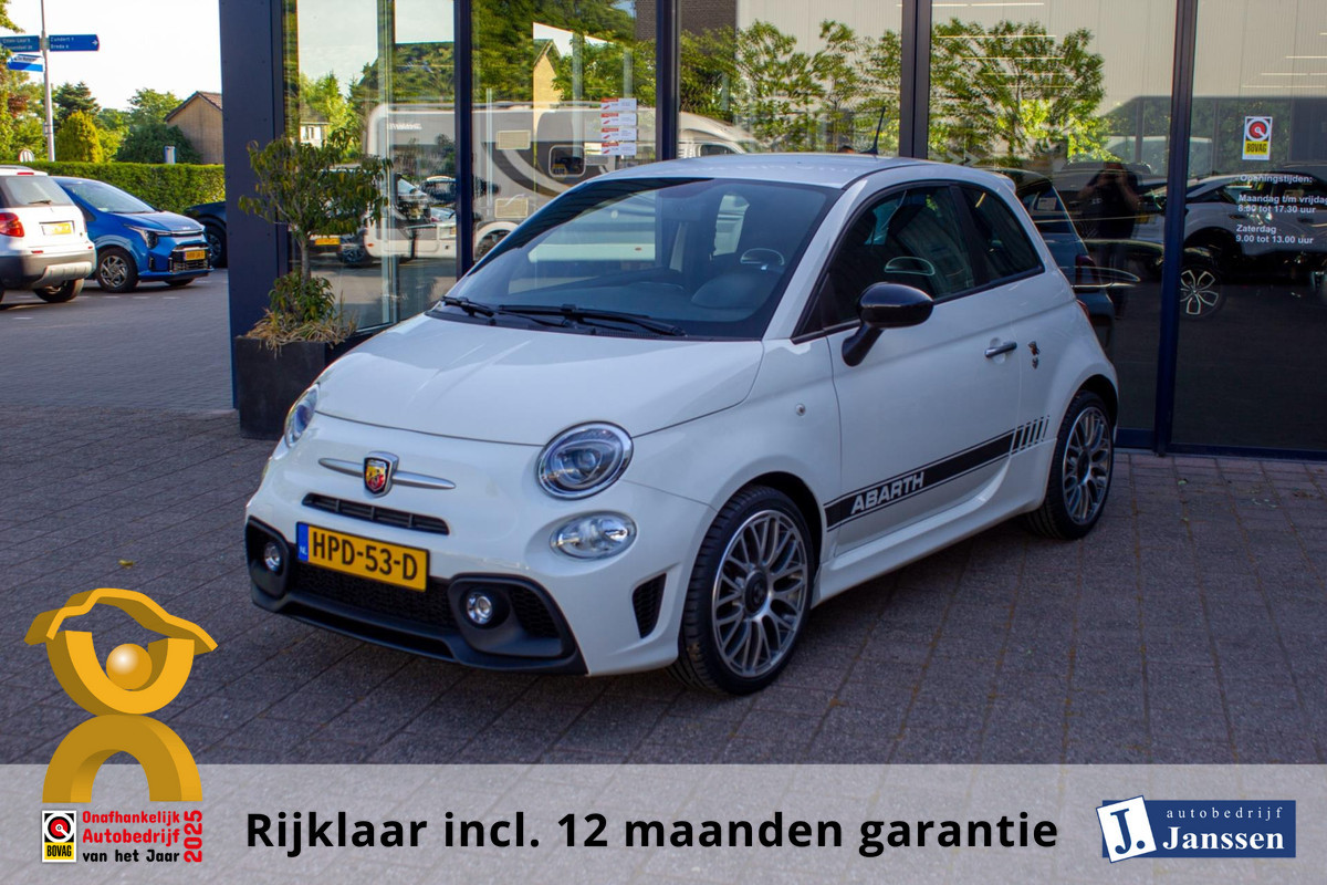 Fiat 500 1.4 T-Jet Abarth 595 70th Anniversary | Prijs rijklaar incl. 12 mnd garantie |17"Lmv Navi Carplay Bluetooth DAB Fiat 500 1.4 T-Jet Abarth 595 70th Anniversary | Prijs rijklaar incl. 12 mnd garantie |17"Lmv Navi Carplay Bluetooth DAB