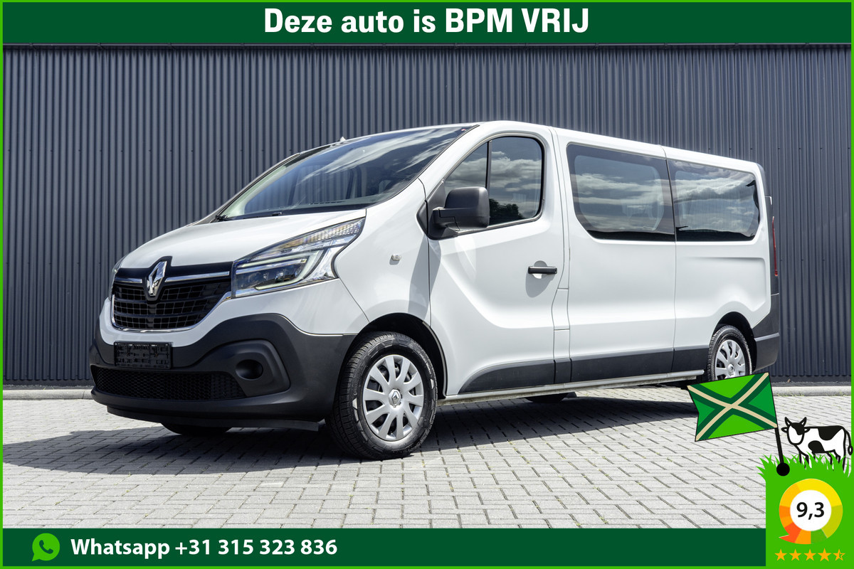 Renault Trafic **dCi 95 T29 L2H1 | 9-Persoons | Navi | LED | Cruise | Airco | Euro 6** Renault Trafic **dCi 95 T29 L2H1 | 9-Persoons | Navi | LED | Cruise | Airco | Euro 6**