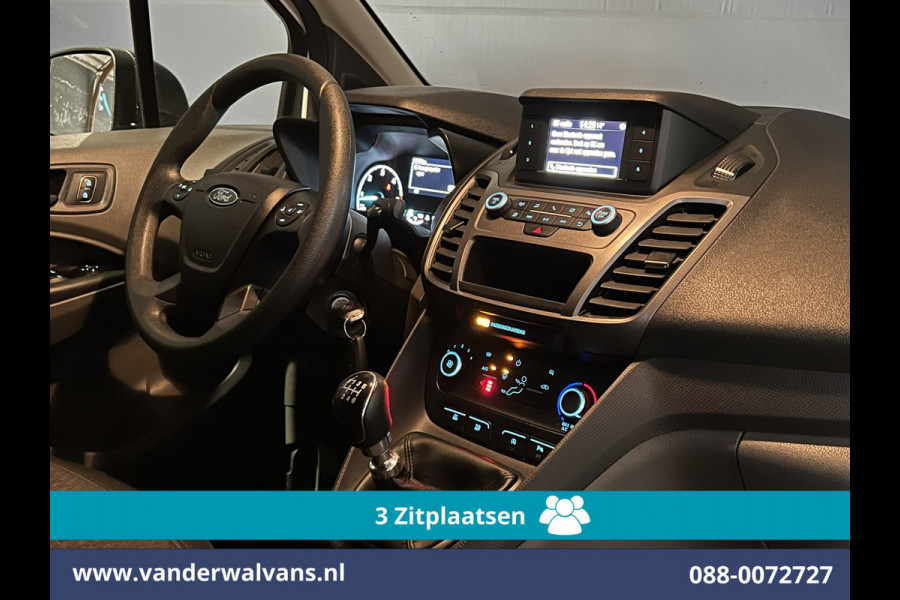 Ford Transit Connect 1.5 EcoBlue 101pk L1H1 Euro6 Airco | 3-Zits | Trekhaak | Stoelverwarming | Verwarmde voorruit Parkeersensoren, Bijrijdersbank Ford Transit Connect 1.5 EcoBlue 101pk L1H1 Euro6 Airco | 3-Zits | Trekhaak | Stoelverwarming | Verwarmde voorruit Parkeersensoren, Bijrijdersbank