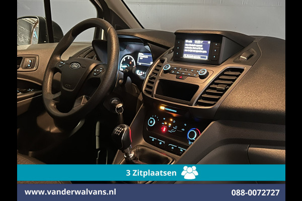 Ford Transit Connect 1.5 EcoBlue 101pk L1H1 Euro6 Airco | 3-Zits | Trekhaak | Stoelverwarming | Verwarmde voorruit Parkeersensoren, Bijrijdersbank Ford Transit Connect 1.5 EcoBlue 101pk L1H1 Euro6 Airco | 3-Zits | Trekhaak | Stoelverwarming | Verwarmde voorruit Parkeersensoren, Bijrijdersbank