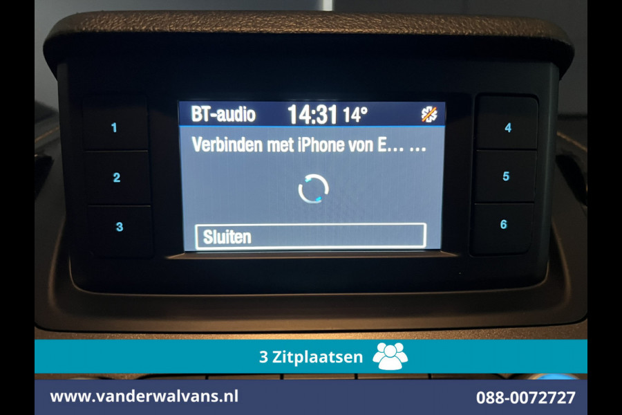 Ford Transit Connect 1.5 EcoBlue 101pk L1H1 Euro6 Airco | 3-Zits | Trekhaak | Stoelverwarming | Verwarmde voorruit Parkeersensoren, Bijrijdersbank Ford Transit Connect 1.5 EcoBlue 101pk L1H1 Euro6 Airco | 3-Zits | Trekhaak | Stoelverwarming | Verwarmde voorruit Parkeersensoren, Bijrijdersbank